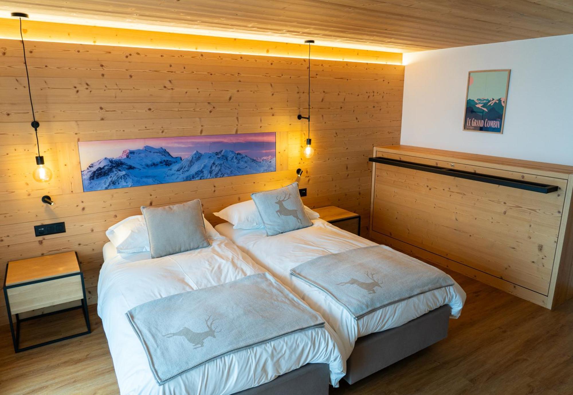 Hotel Les Chamois เวอร์บิเอร์ ภายนอก รูปภาพ